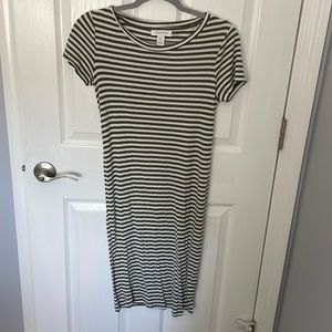 Motherhood stripe dress sz S